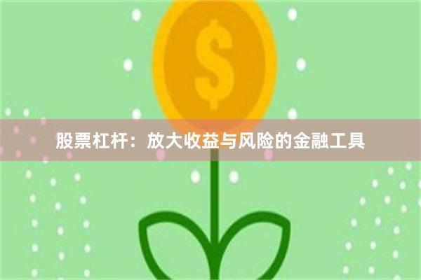 股票杠杆：放大收益与风险的金融工具