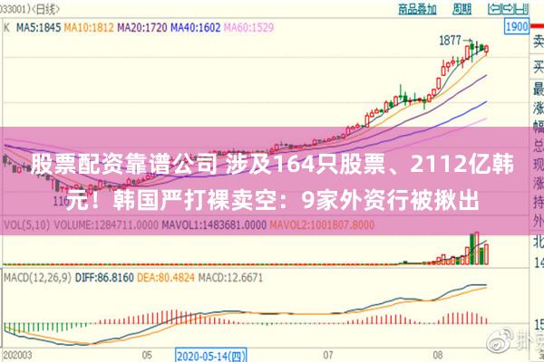 股票配资靠谱公司 涉及164只股票、2112亿韩元！韩国严打裸卖空：9家外资行被揪出